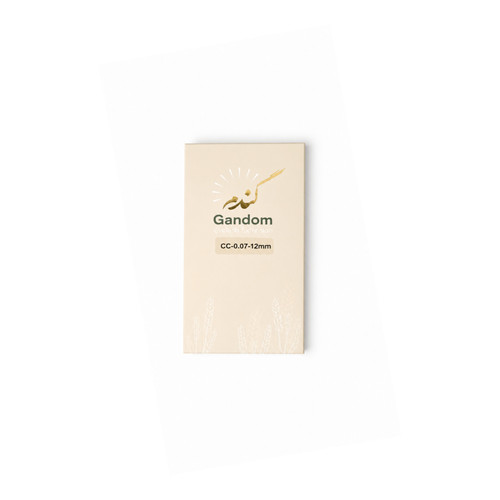 پالت مژه اکستنشن والیوم گندم ۲۰ لاین فر سی ۰.۰۷